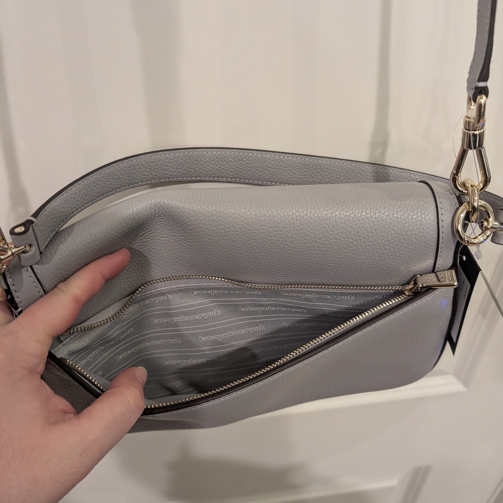 SALE 🎉 HP🎉 NWT Kate Spade Hudson Convertible Flap Shoulder Bag Crossbody - Picture 10 of 14